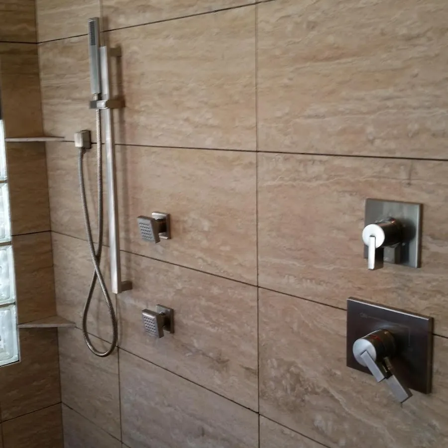 Shower fixture installation for Water Heater Replacement in Gladstone